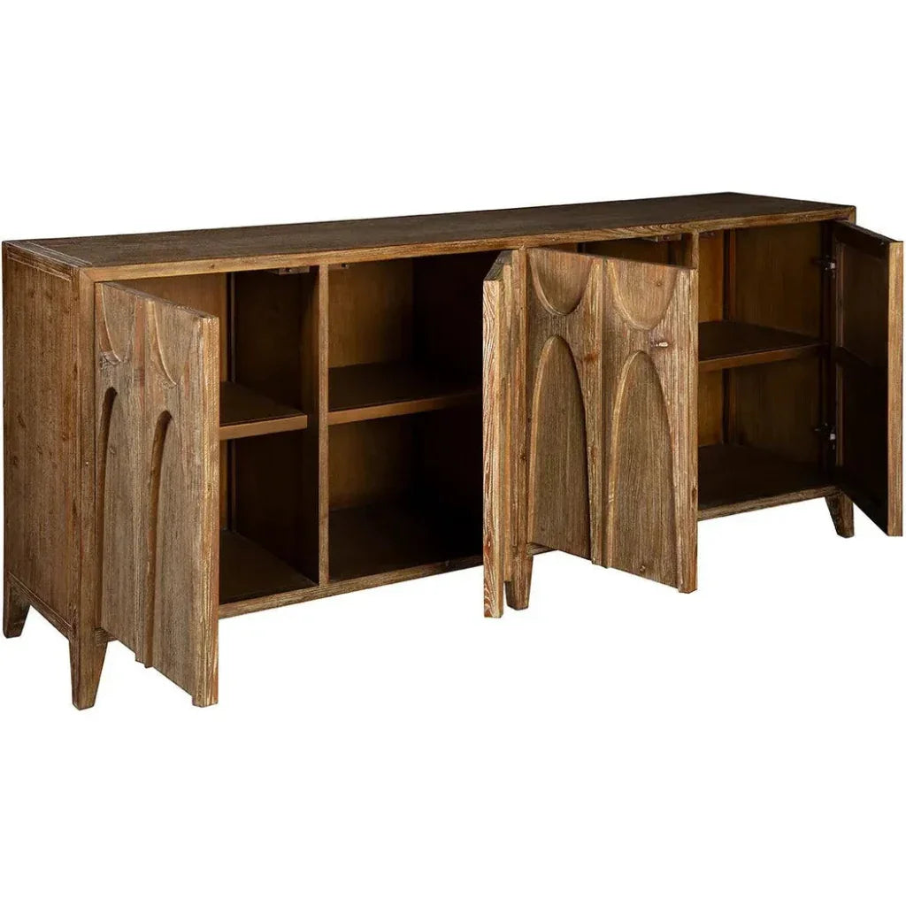 Roslyn Mid - Century Designed Wooden Sideboard - LOOMLAN - Furniture Classics - Sideboards