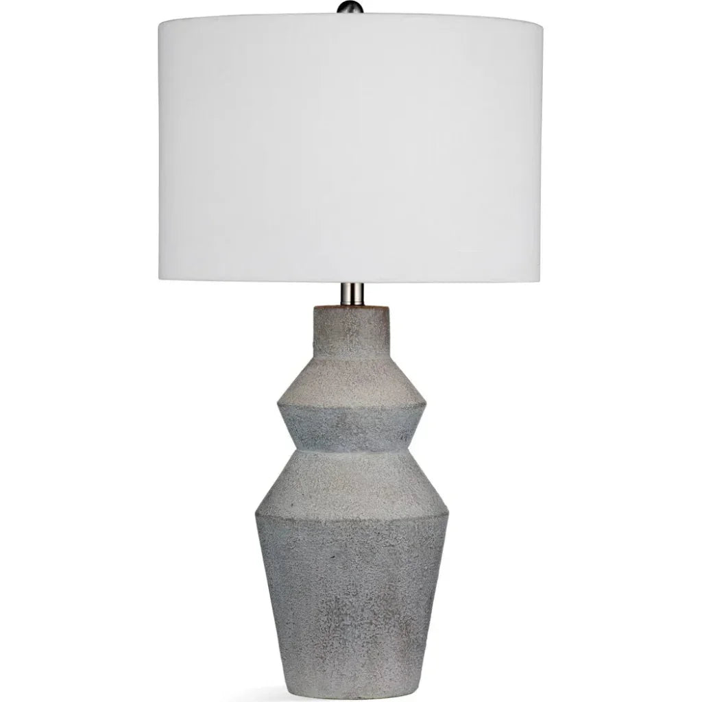 Roster Cement Grey Table Lamp - LOOMLAN - Bassett Mirror - Table Lamps
