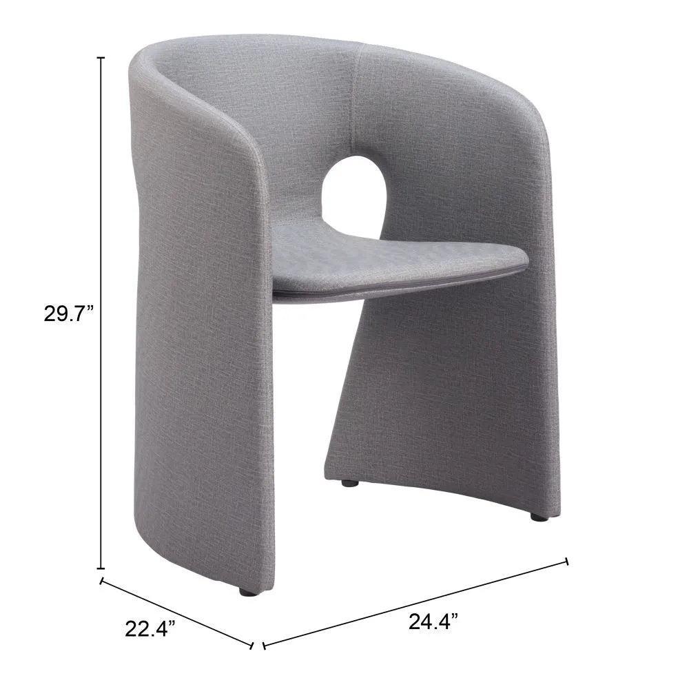 Rosyth Performance Fabric Dining Chair - LOOMLAN - Zuo Modern - Dining Chairs