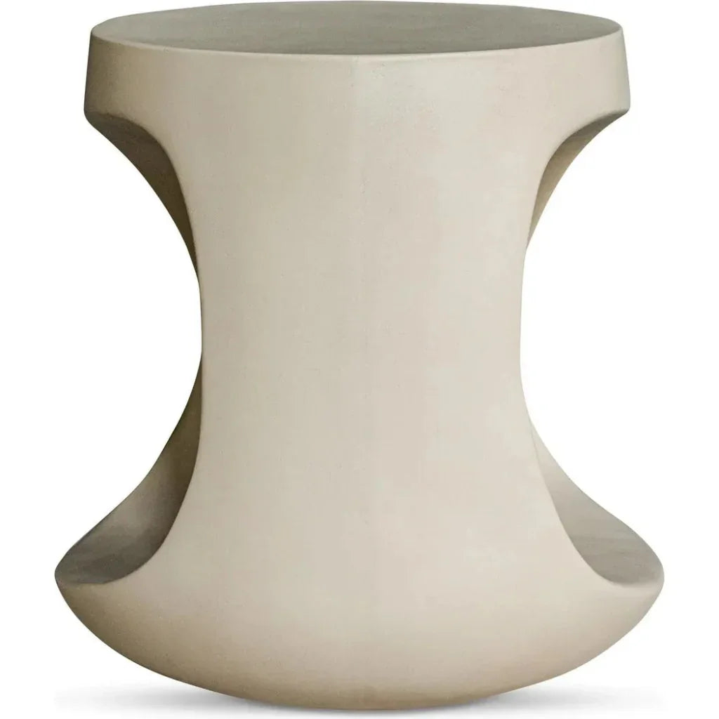 Rothko Concrete Outdoor Side Table - LOOMLAN - Moe's Home - Outdoor Side Tables