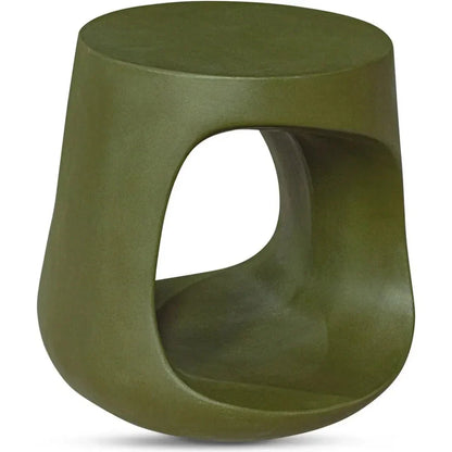Rothko Concrete Outdoor Side Table - LOOMLAN - Moe's Home - Outdoor Side Tables