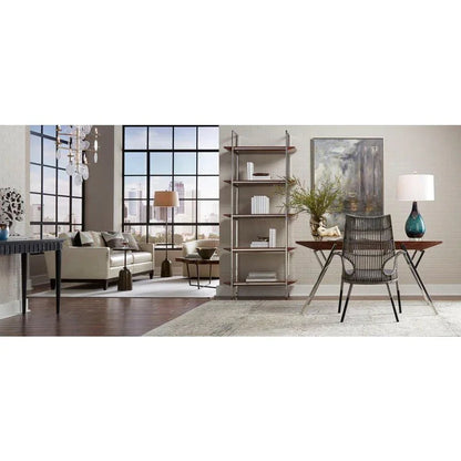 Rothko Concrete Top Round Drinks Table - LOOMLAN - Wildwood - Side Tables