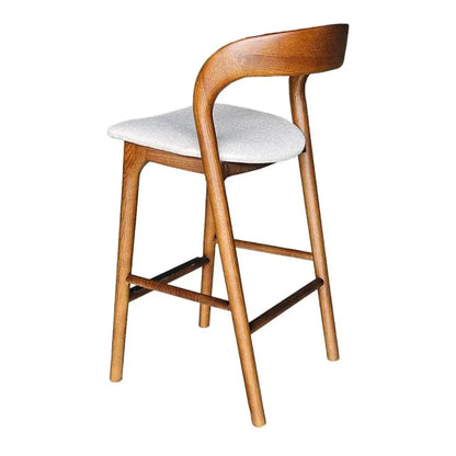 Rotondo Performance Fabric Counter Stool - LOOMLAN - LH Imports - Counter Stools