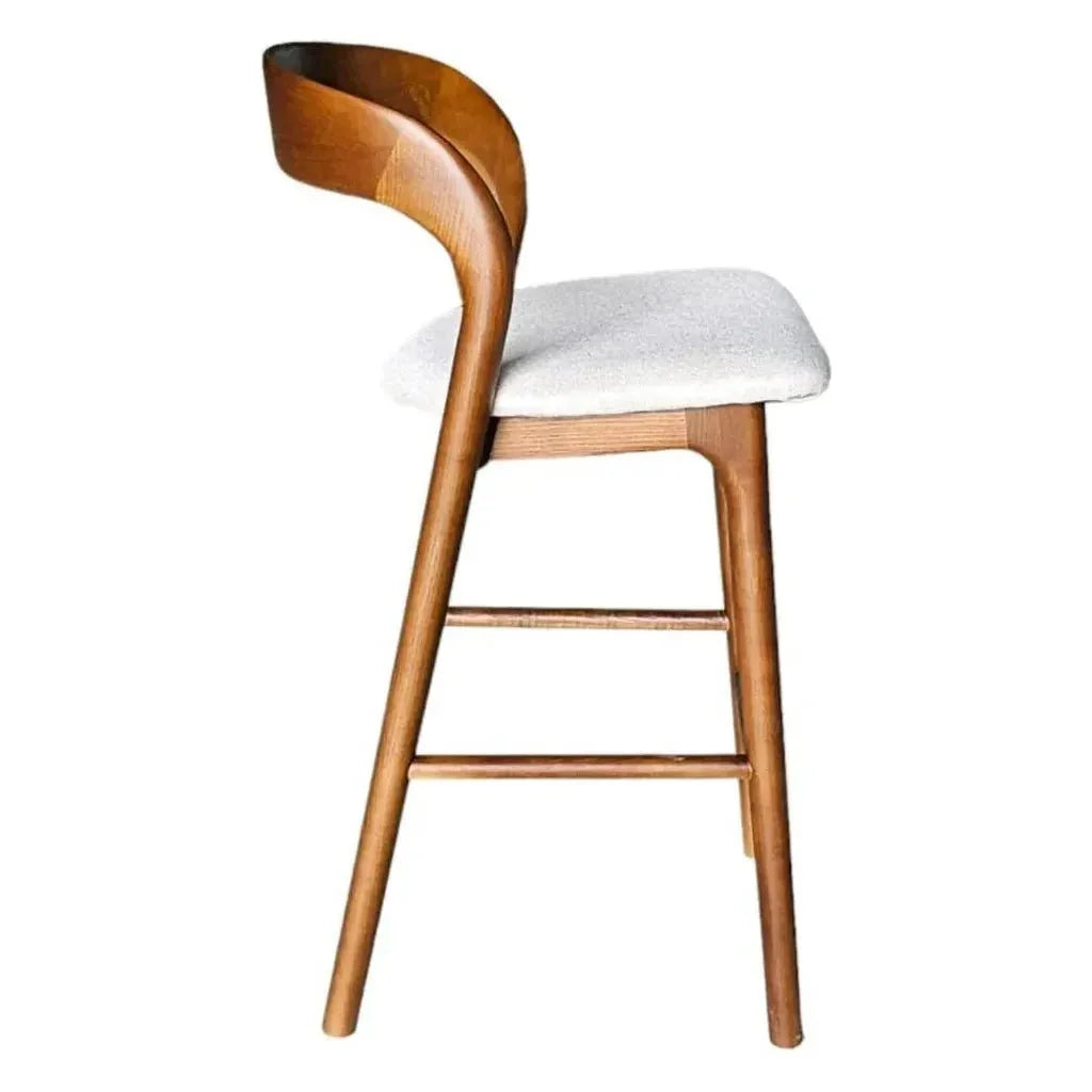 Rotondo Performance Fabric Counter Stool - LOOMLAN - LH Imports - Counter Stools