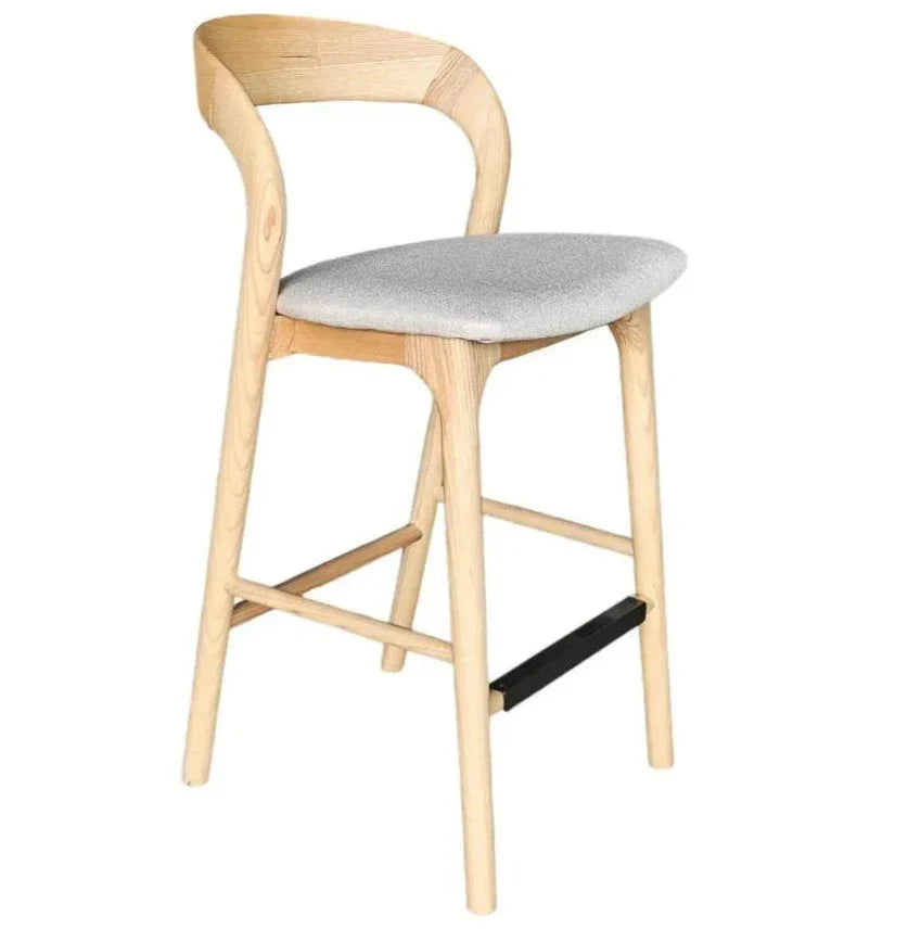 Rotondo Performance Fabric Counter Stool - LOOMLAN - LH Imports - Counter Stools