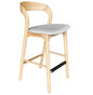 Rotondo Performance Fabric Counter Stool - LOOMLAN - LH Imports - Counter Stools