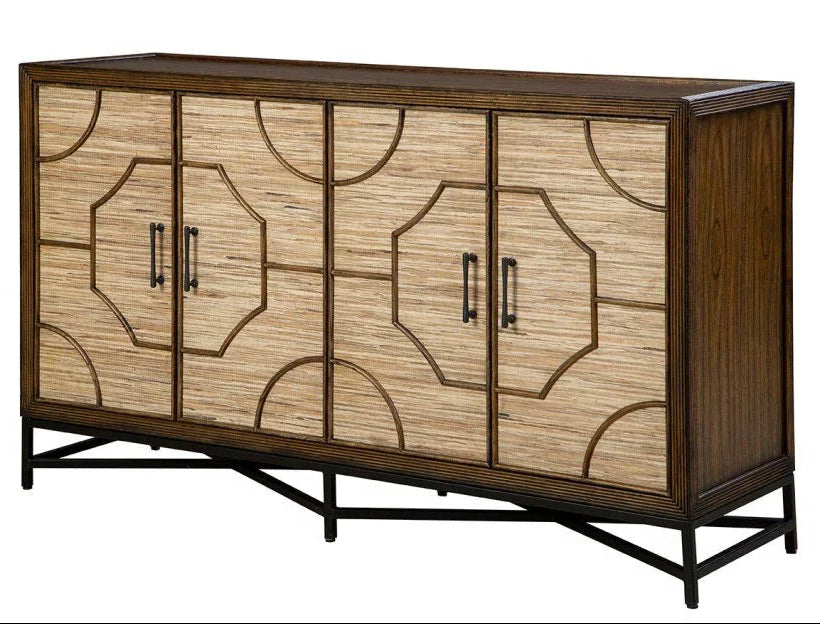 Rouge Wooden Brown Sideboard - LOOMLAN - Furniture Classics - Sideboards