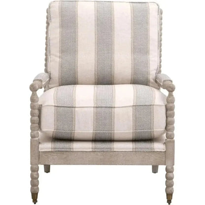 Rouleau LiveSmart Performance Fabric Lounge Chair-Lounge Chairs-Essentials For Living-LOOMLAN