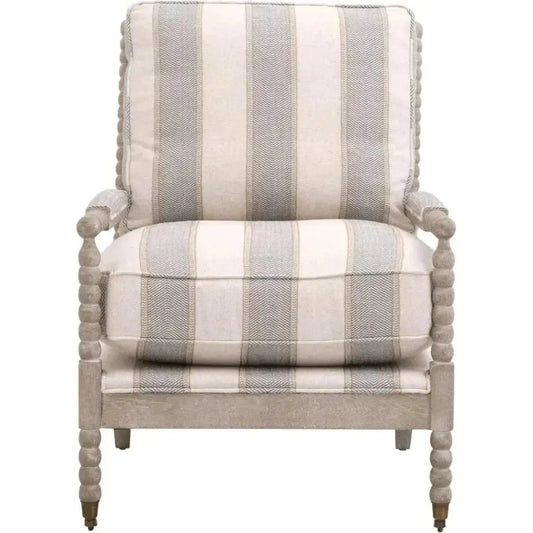 Rouleau LiveSmart Performance Fabric Lounge Chair-Lounge Chairs-Essentials For Living-LOOMLAN