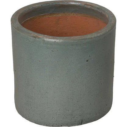 Round Cylinder Ceramic Planter - LOOMLAN - Emissary - Planters
