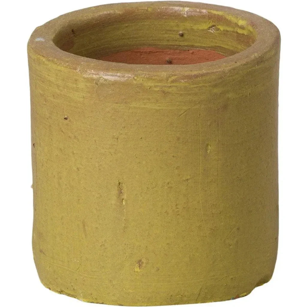 Round Cylinder Ceramic Planter - LOOMLAN - Emissary - Planters