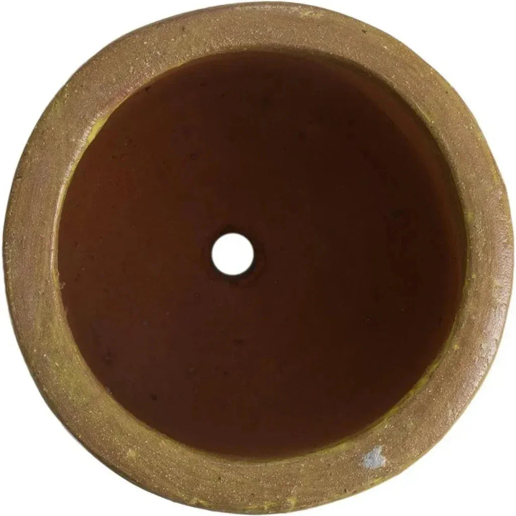 Round Cylinder Ceramic Planter - LOOMLAN - Emissary - Planters