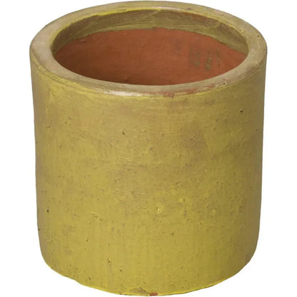 Round Cylinder Ceramic Planter - LOOMLAN - Emissary - Planters