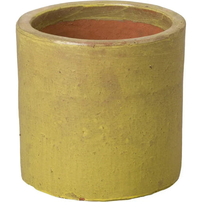Round Cylinder Ceramic Planter - LOOMLAN - Emissary - Planters