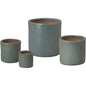 Round Cylinder Ceramic Planter - LOOMLAN - Emissary - Planters