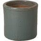 Round Cylinder Ceramic Planter - LOOMLAN - Emissary - Planters