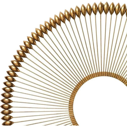 Round Gold Iron Illume Wall Art-Metal Wall Art-Jamie Young-LOOMLAN