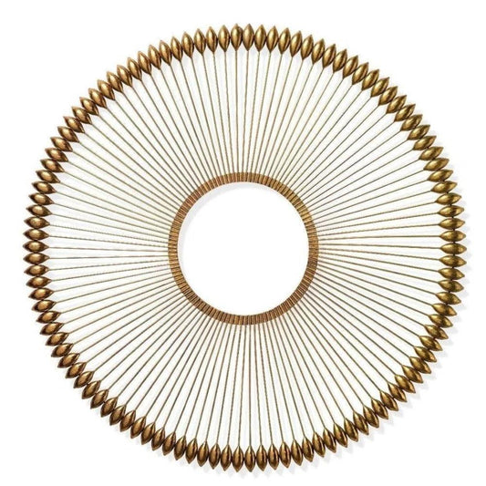 Round Gold Iron Illume Wall Art-Metal Wall Art-Jamie Young-LOOMLAN