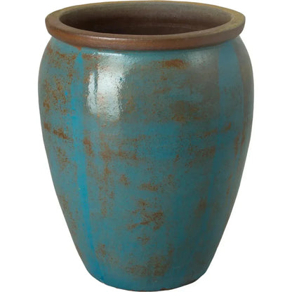 Round Handmade Ceramic Planter - LOOMLAN - Emissary - Planters