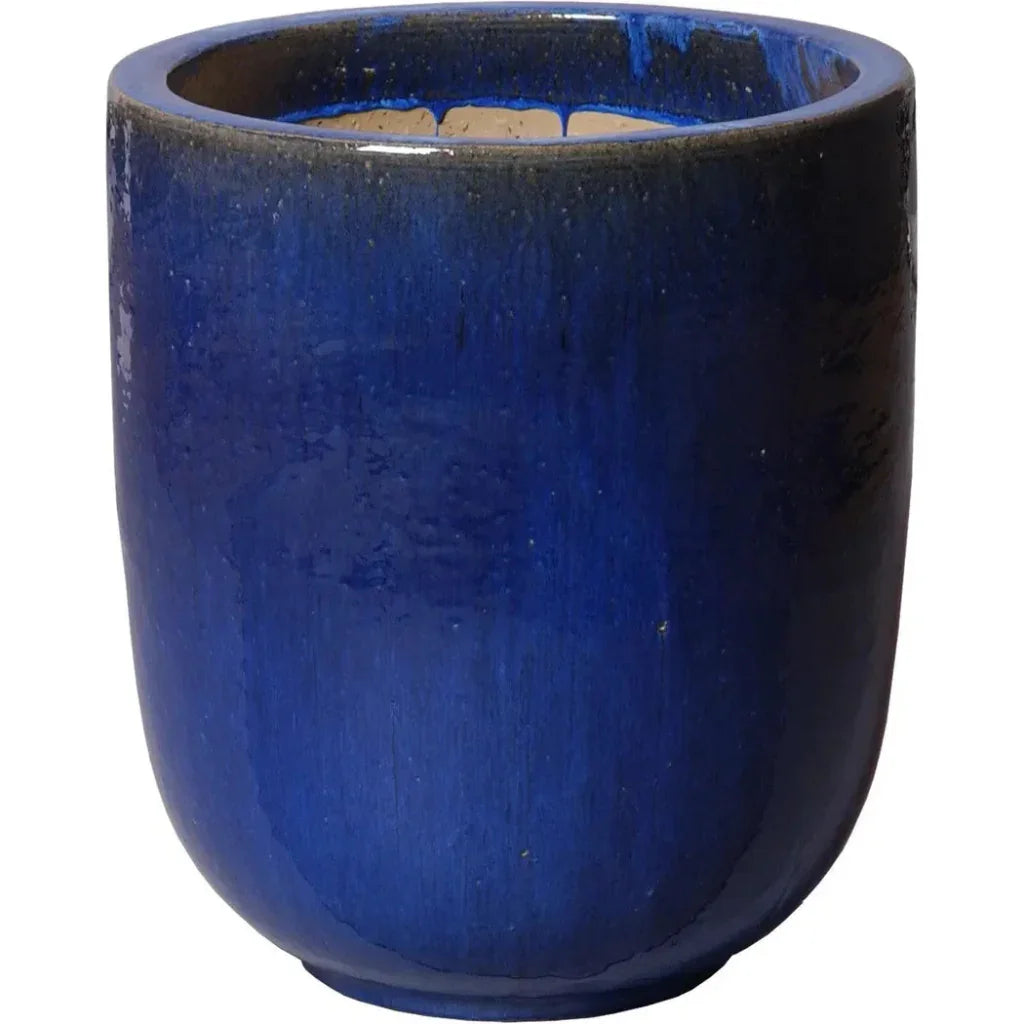 Round Handmade Ceramic Pot - LOOMLAN - Emissary - Planters