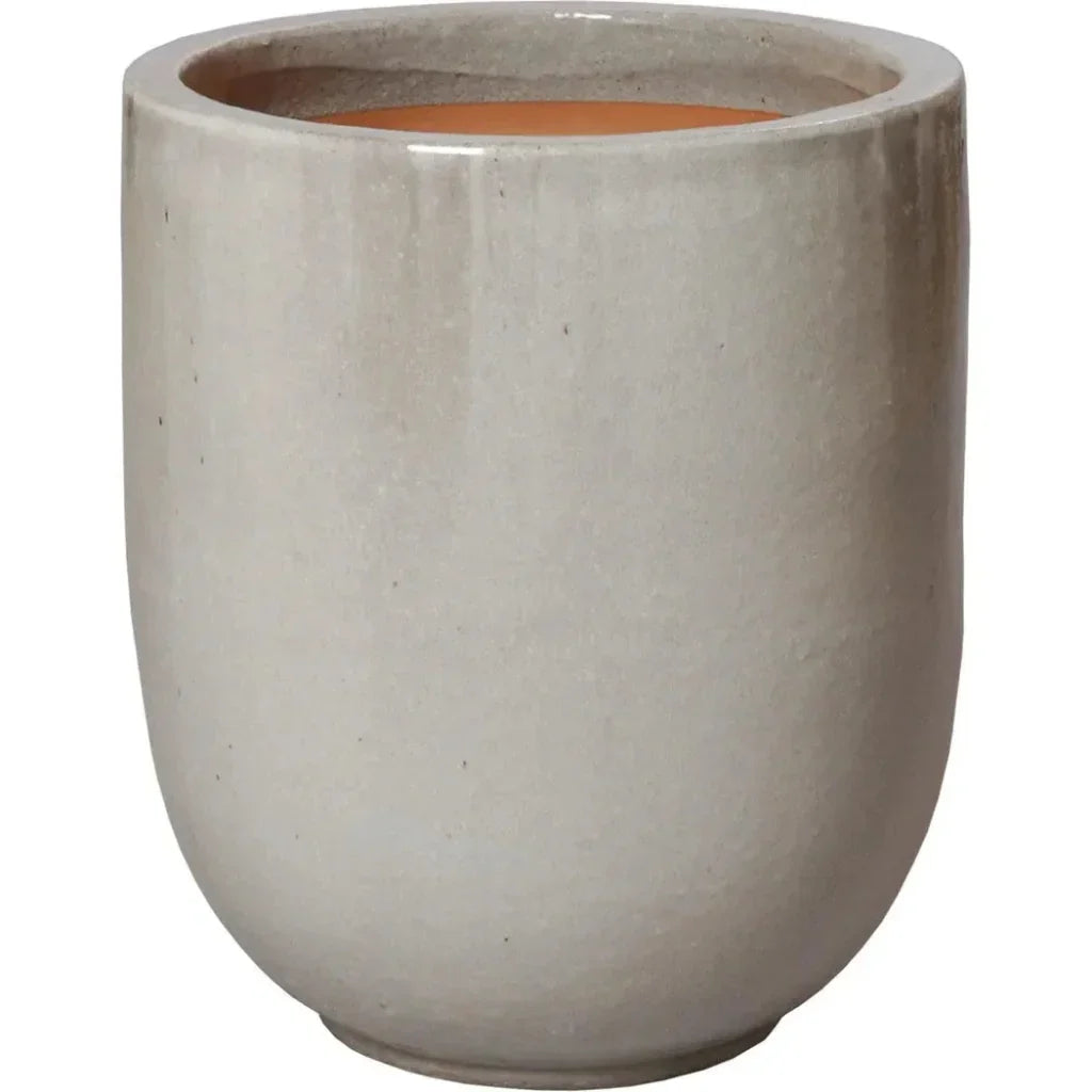 Round Handmade Ceramic Pot - LOOMLAN - Emissary - Planters