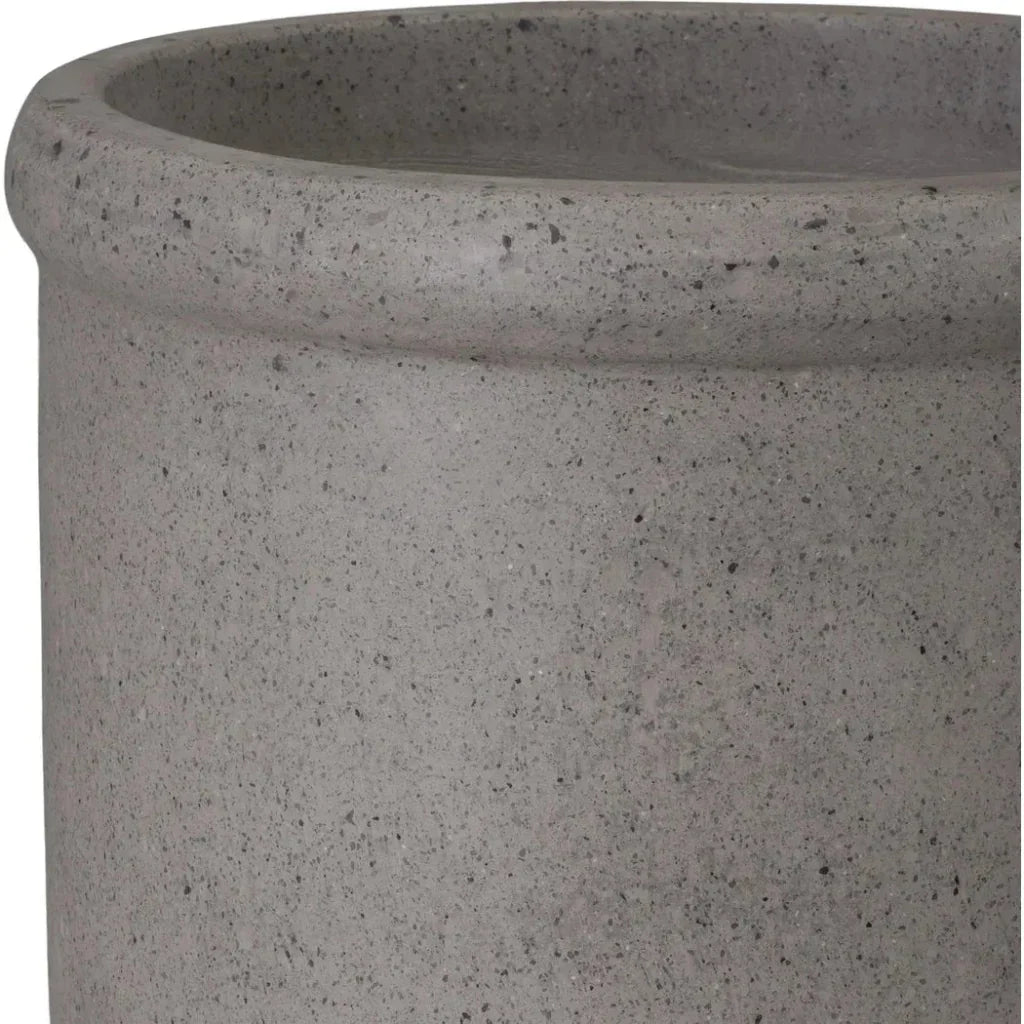 Round Lip Terrazzo Planter - LOOMLAN - Planters
