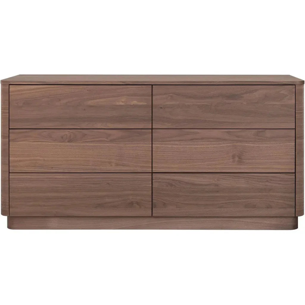 Round Off Wood Dresser - LOOMLAN - Moe's Home - Dressers