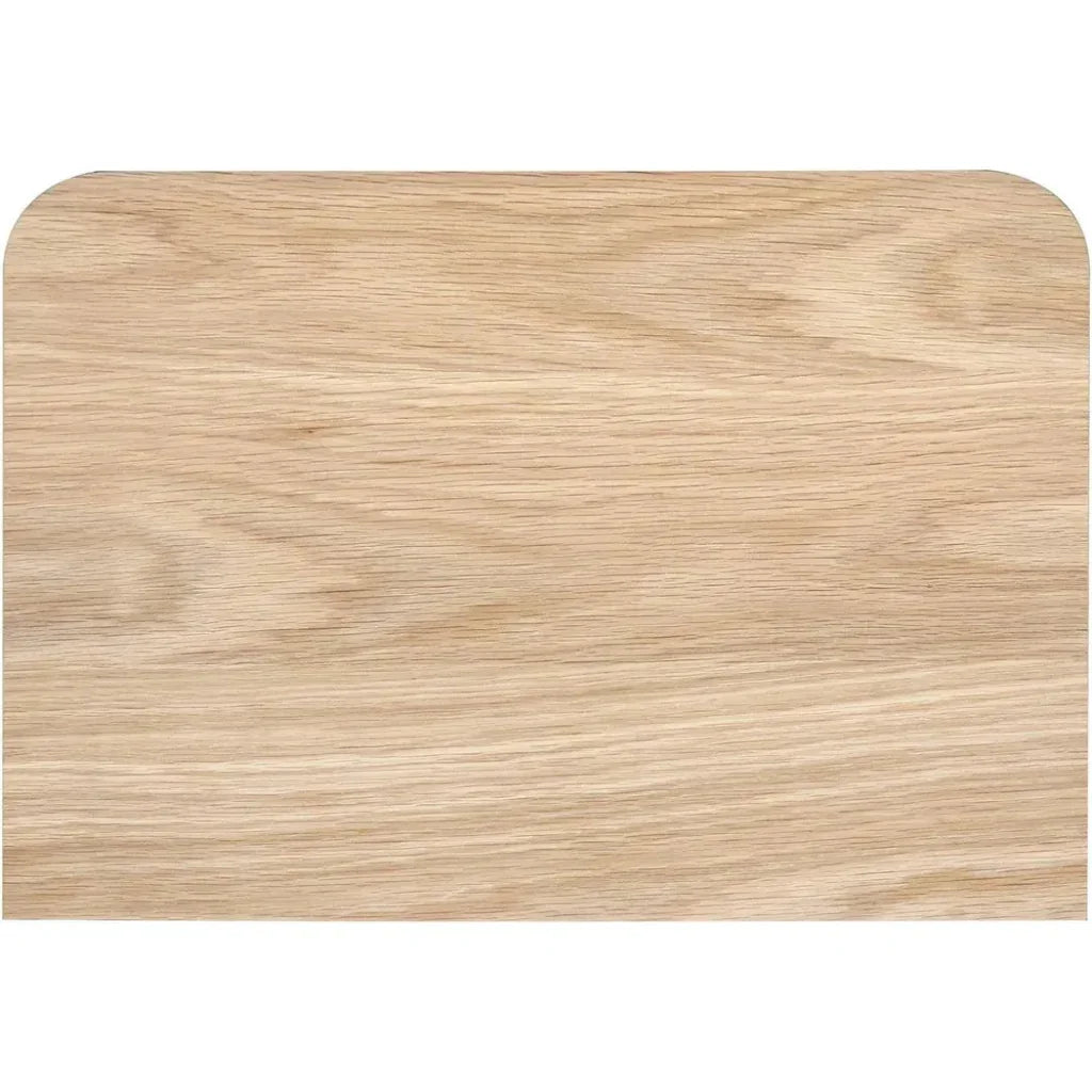 Round Off Wood Nightstand - LOOMLAN - Moe's Home - Nightstands