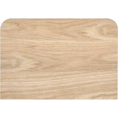 Round Off Wood Nightstand - LOOMLAN - Moe's Home - Nightstands