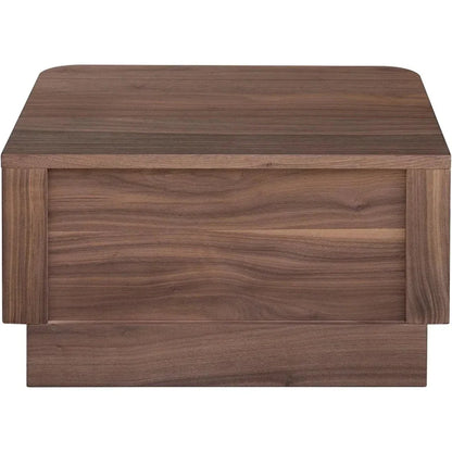 Round Off Wood Nightstand - LOOMLAN - Moe's Home - Nightstands