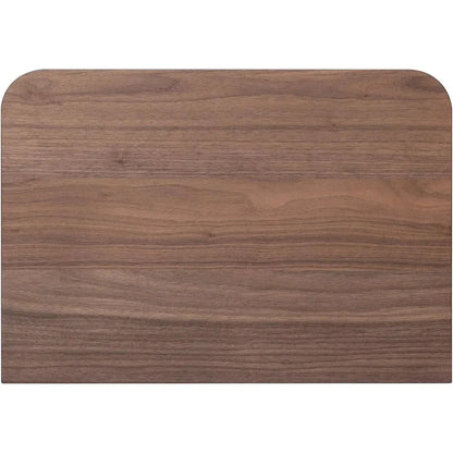 Round Off Wood Nightstand - LOOMLAN - Moe's Home - Nightstands