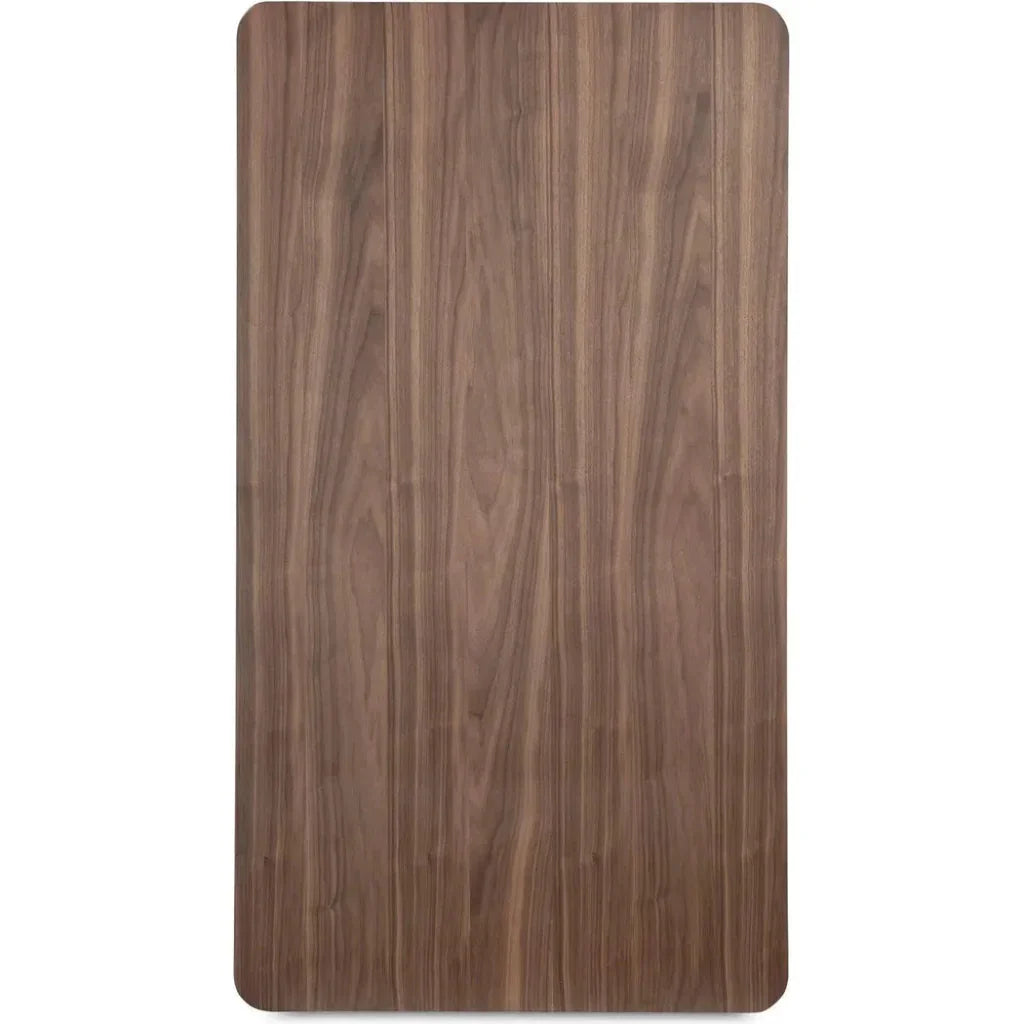 Round Off Wood Rectangular Coffee Table - LOOMLAN - Moe's Home - Coffee Tables