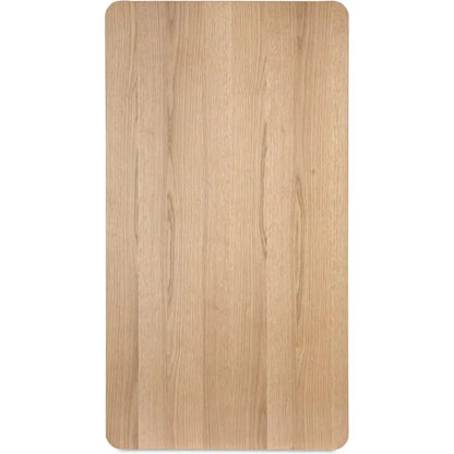 Round Off Wood Rectangular Coffee Table - LOOMLAN - Moe's Home - Coffee Tables