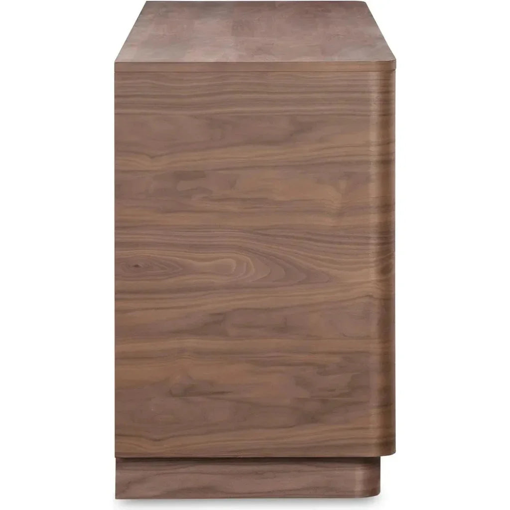 Round Off Wood Sideboard - LOOMLAN - Moe's Home - Sideboards