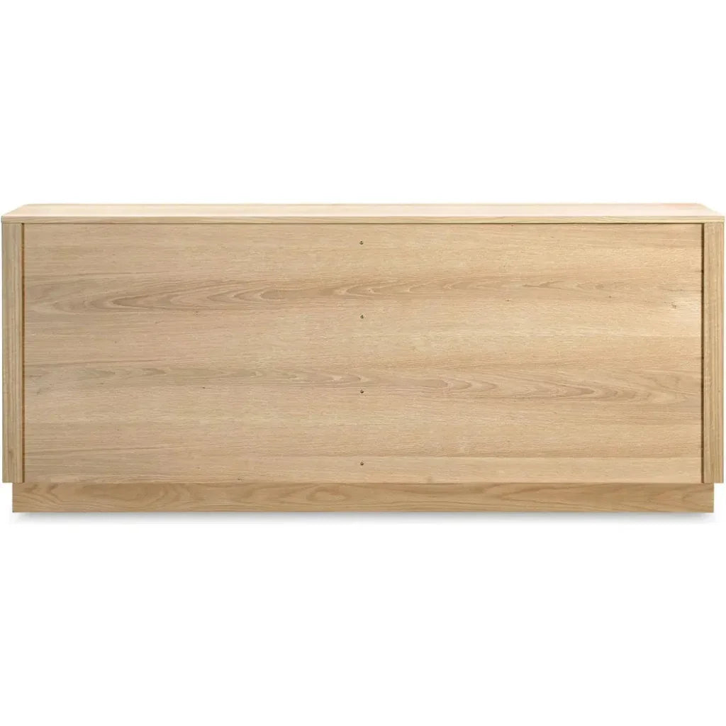 Round Off Wood Sideboard - LOOMLAN - Moe's Home - Sideboards