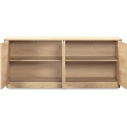 Round Off Wood Sideboard - LOOMLAN - Moe's Home - Sideboards