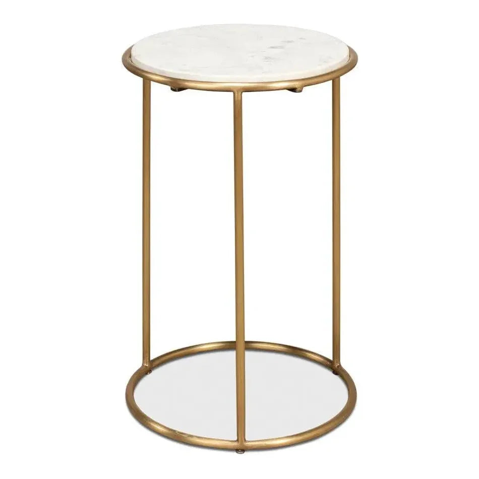 Round Side Table - LOOMLAN - Sarreid - Side Tables