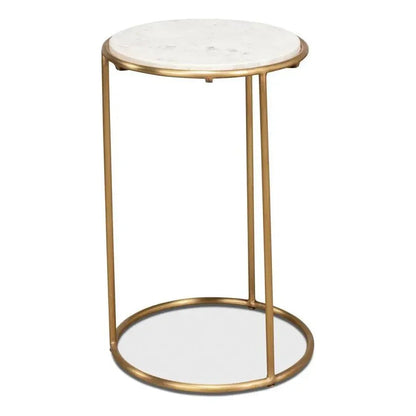 Round Side Table - LOOMLAN - Sarreid - Side Tables