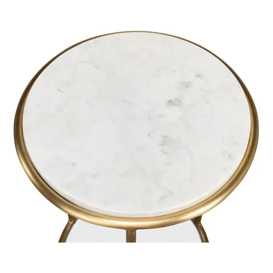 Round Side Table - LOOMLAN - Sarreid - Side Tables