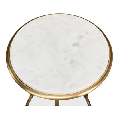 Round Side Table - LOOMLAN - Sarreid - Side Tables