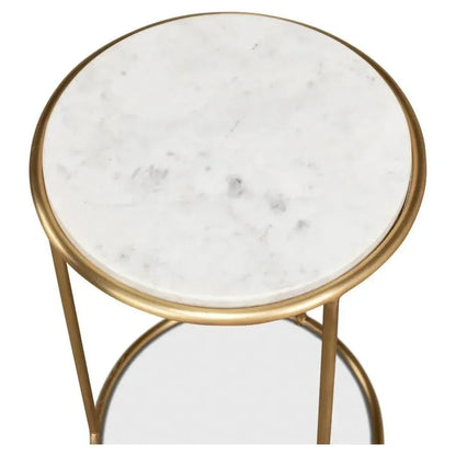 Round Side Table - LOOMLAN - Sarreid - Side Tables