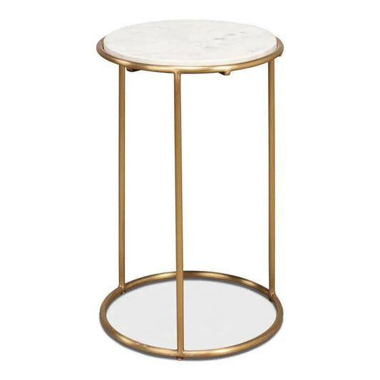 Round Side Table - LOOMLAN - Sarreid - Side Tables