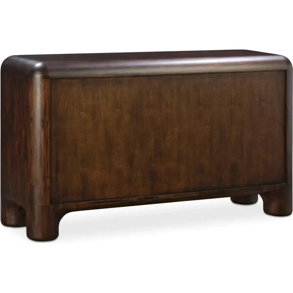 Rowan 6 Drawer Dresser Dark Brown - LOOMLAN - Moe's Home - Dressers