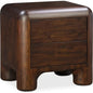 Rowan Nightstand Dark Brown - LOOMLAN - Moe's Home - Nightstands