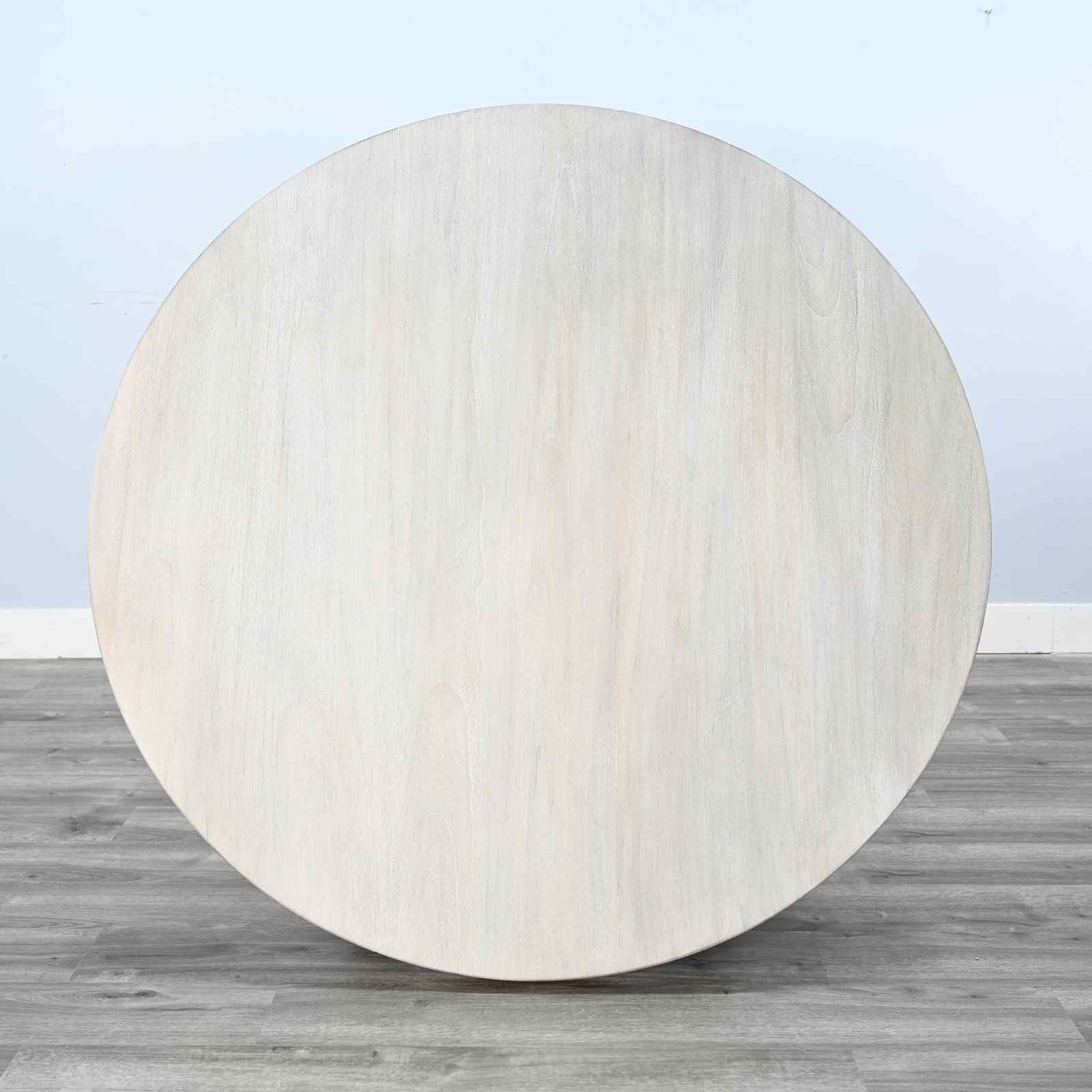 Rowan Wooden Round Dining Table-Dining Tables-Sunny D-LOOMLAN