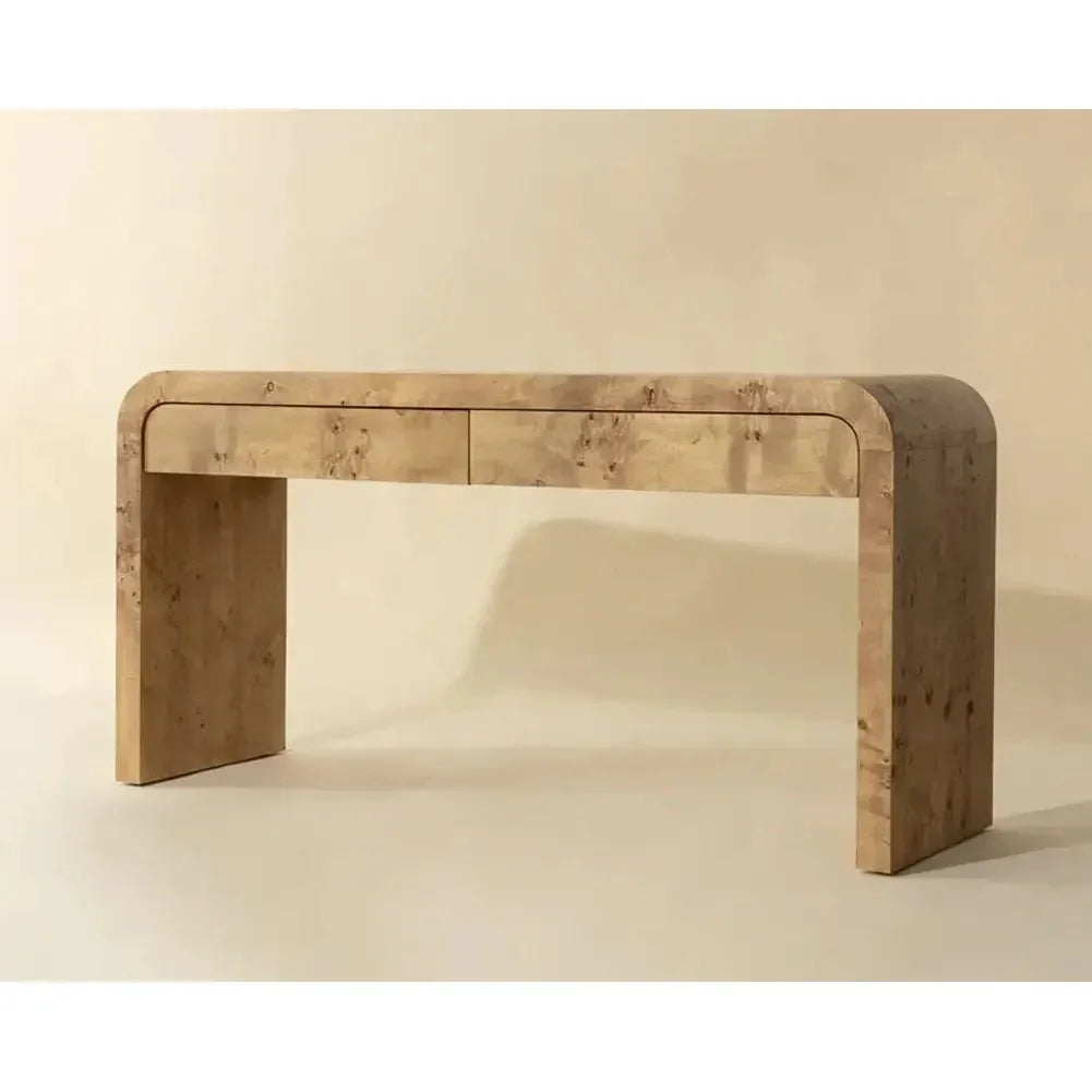 Rowena Wood Sofa Table - LOOMLAN - SUNPAN - Console Tables