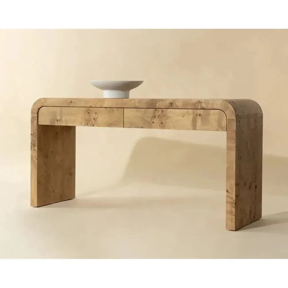 Rowena Wood Sofa Table - LOOMLAN - SUNPAN - Console Tables