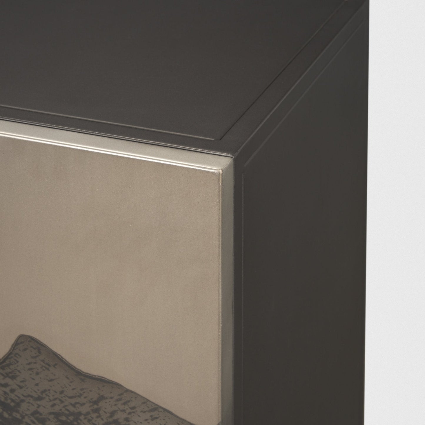 Roxdale Acid Wash Iron Accent Cabinet