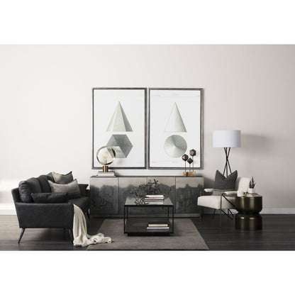 Roxdale Acid Wash Iron Sideboard