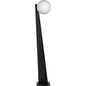 Roy Floor Lamp, Black Metal-Floor Lamps-Noir-LOOMLAN